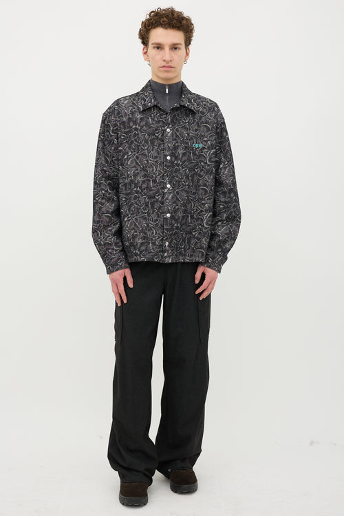 Dior Floral Jacquard Shirt