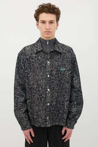 Dior Floral Jacquard Shirt