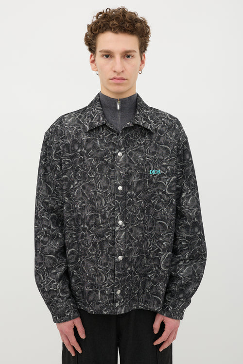 Dior Floral Jacquard Shirt