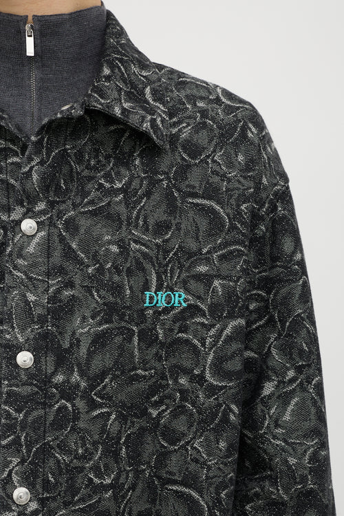 Dior Floral Jacquard Shirt