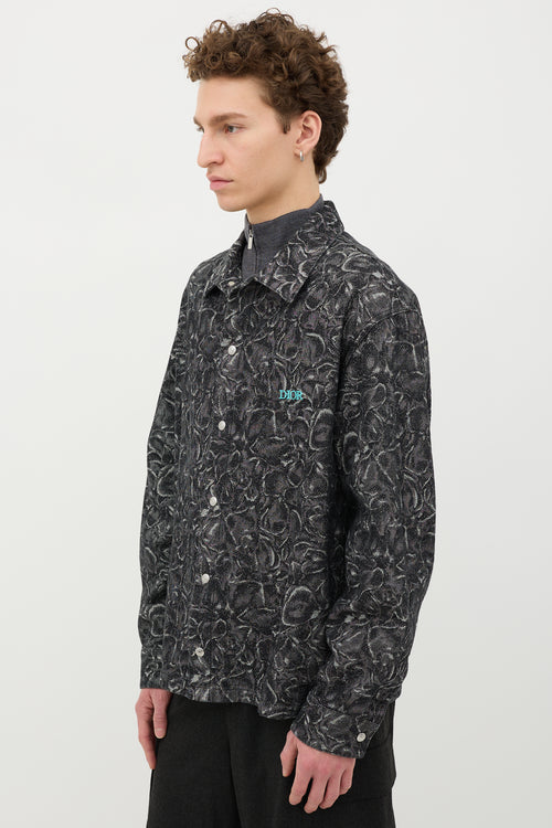 Dior Floral Jacquard Shirt