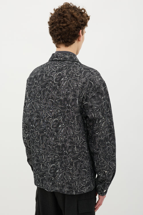 Dior Floral Jacquard Shirt