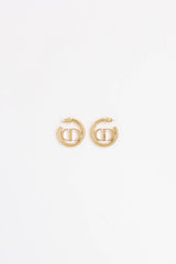 Dior 30 Montaigne Hoop Earrings