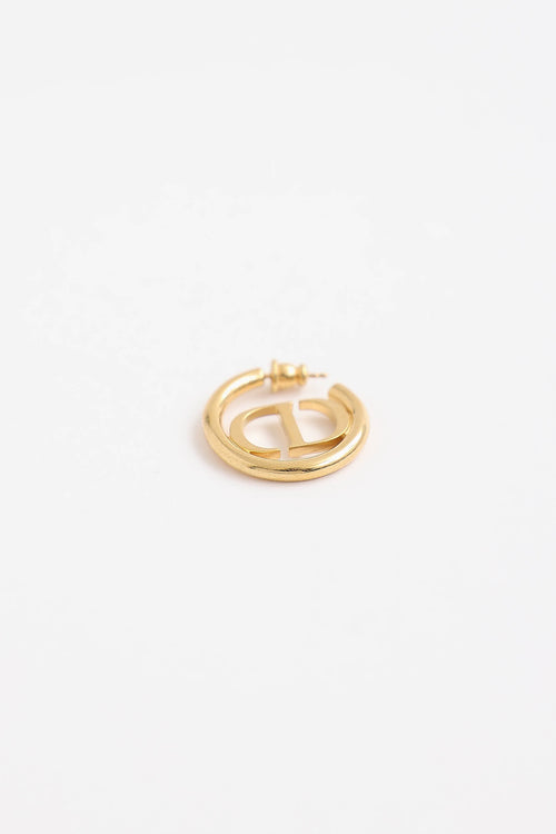 Dior 31 Montaigne Hoop Earrings
