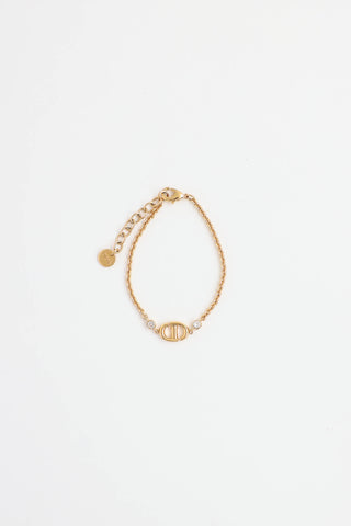 Dior Logo Charm Bracelet