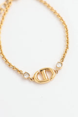 Dior Logo Charm Bracelet