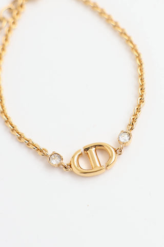 Dior Logo Charm Bracelet