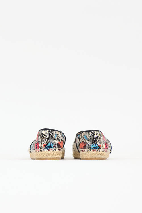 Dior Granville Floral Espadrille Sneaker