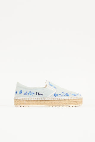 Dior Granville Platform Espadrille Sneaker