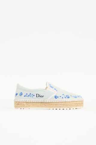 Dior Granville Platform Espadrille Sneaker