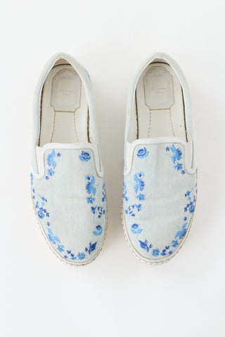Dior Granville Platform Espadrille Sneaker