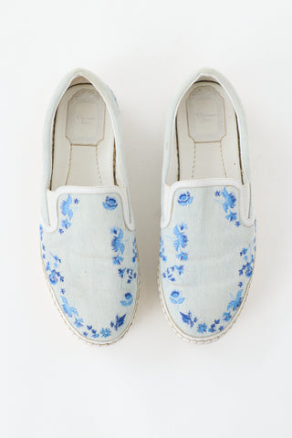 Dior Granville Platform Espadrille Sneaker