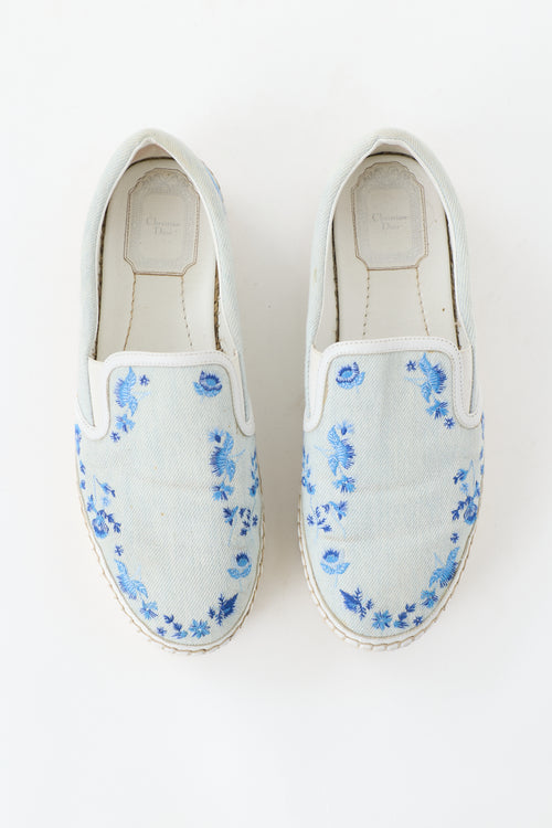 Dior Granville Platform Espadrille Sneaker