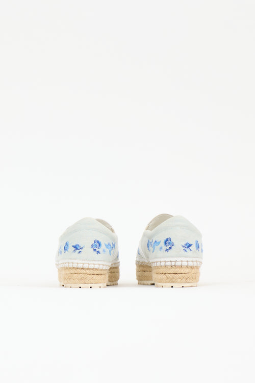Dior Granville Platform Espadrille Sneaker
