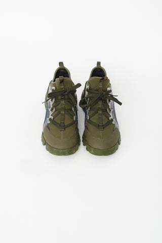 Dior Green Neoprene D-Connect Sneaker
