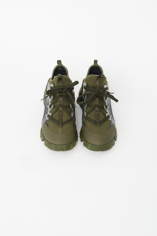 Dior Green Neoprene D-Connect Sneaker