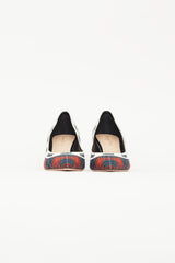 Dior Green & Red Tartan J'adior Heel