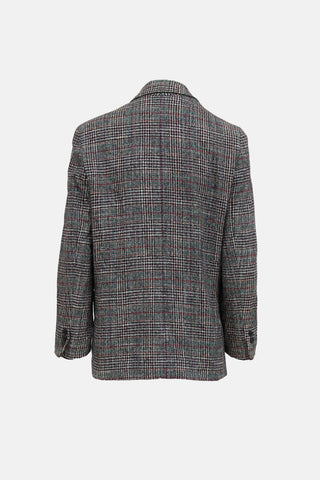DiorWool Plaid Blazer
