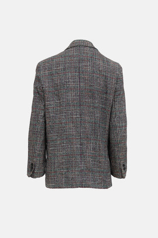 DiorWool Plaid Blazer