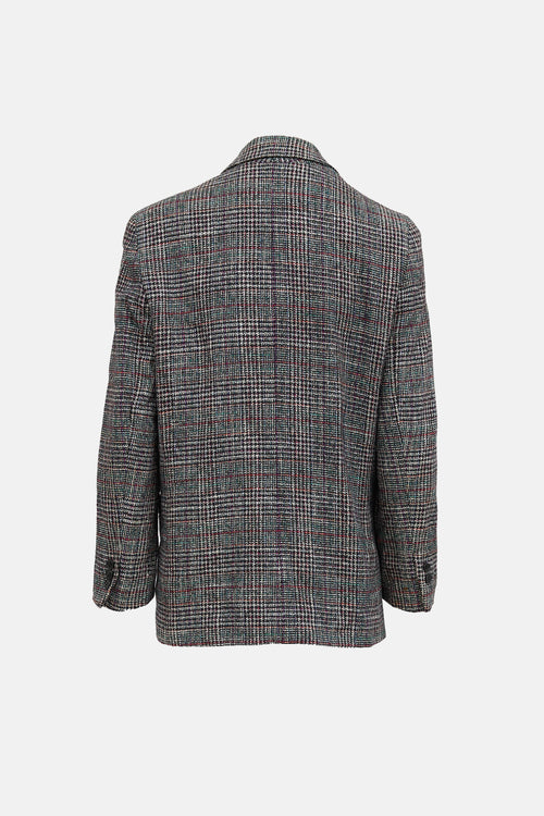 DiorWool Plaid Blazer