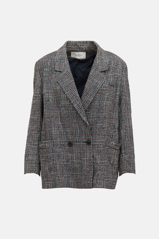 DiorWool Plaid Blazer