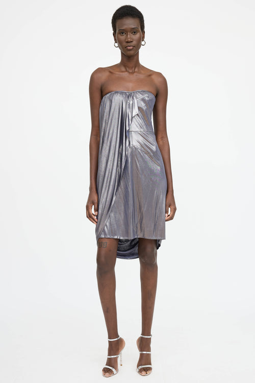 Dior 2007 Drape Dress