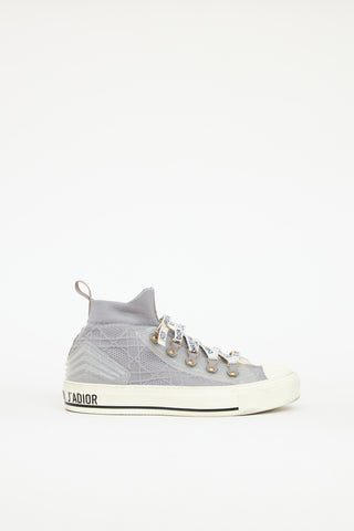 Dior Knit Walk'N'Dior High-Top Sneaker