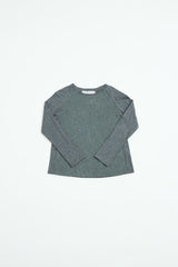 Dior Kids Grey Flocked Oblique Top