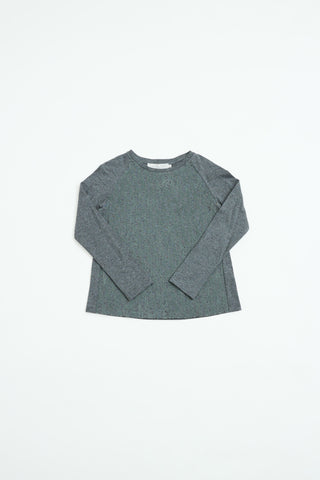 Dior Kids Grey Flocked Oblique Top