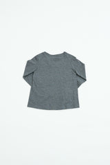 Dior Kids Grey Flocked Oblique Top