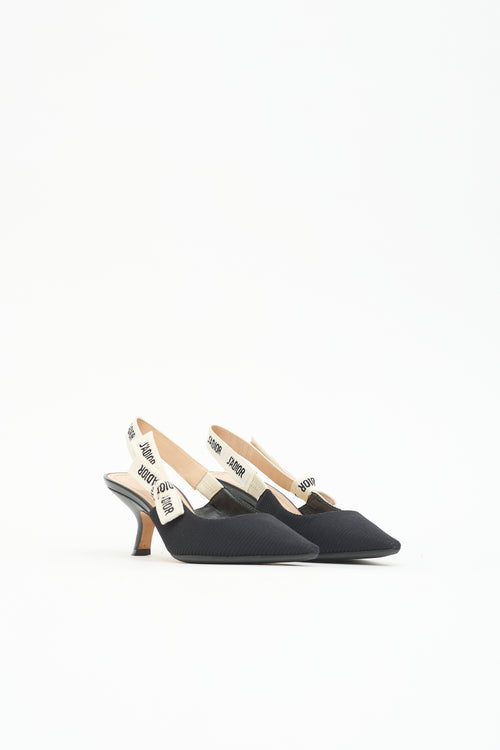 Dior Leather J'Adior Slingback Heel