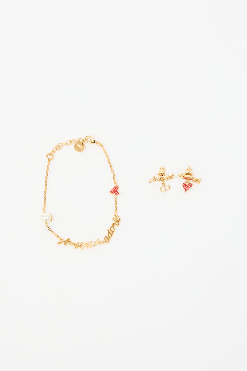 Dior Je Vous Adore Jewelry Set