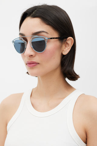Dior KLY8N Blue Lens DiorSoReal Sunglasses