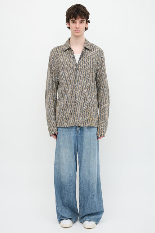 Dior Knit Oblique Shirt