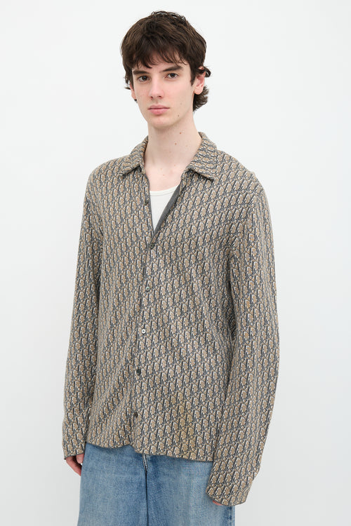 Dior Knit Oblique Shirt