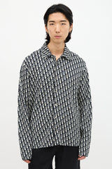 Dior Knit Oblique Jacquard Shirt