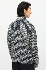 Dior Knit Oblique Jacquard Shirt