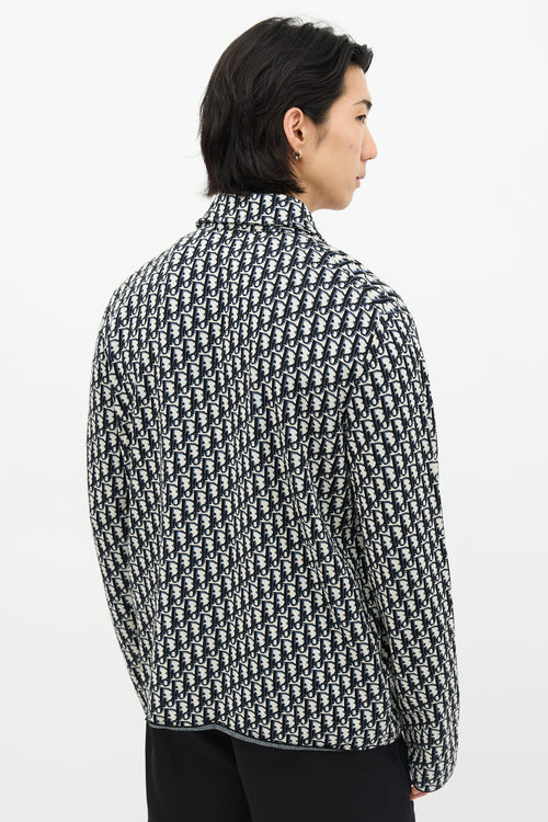 Dior Knit Oblique Jacquard Shirt