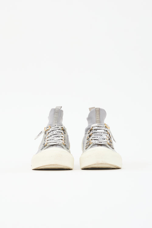 Dior Knit Walk'N'Dior High Top Sneaker