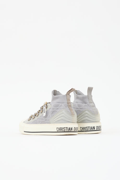 Dior Knit Walk'N'Dior High Top Sneaker