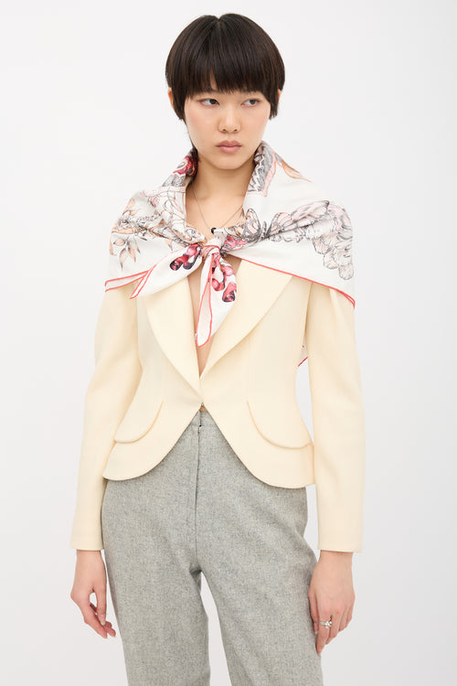 Dior Le Jugement Square Scarf