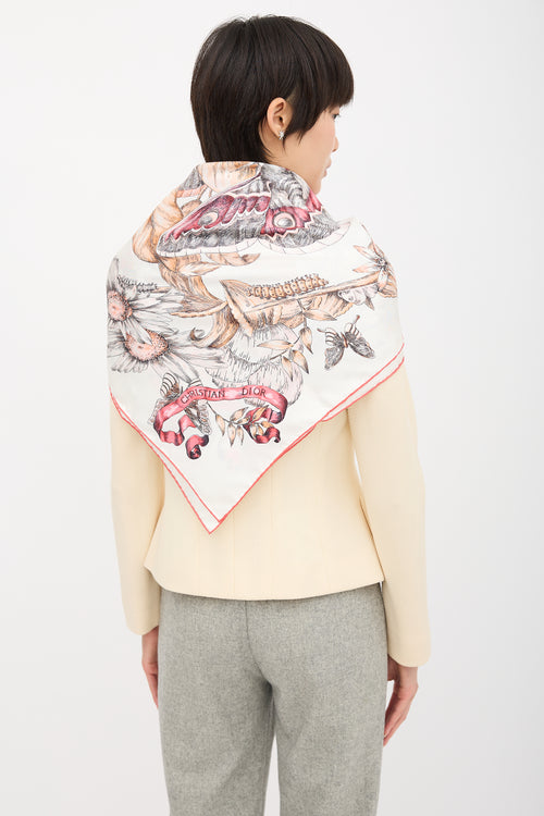 Dior Le Jugement Square Scarf