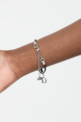 Dior Leather Bow Bracelet