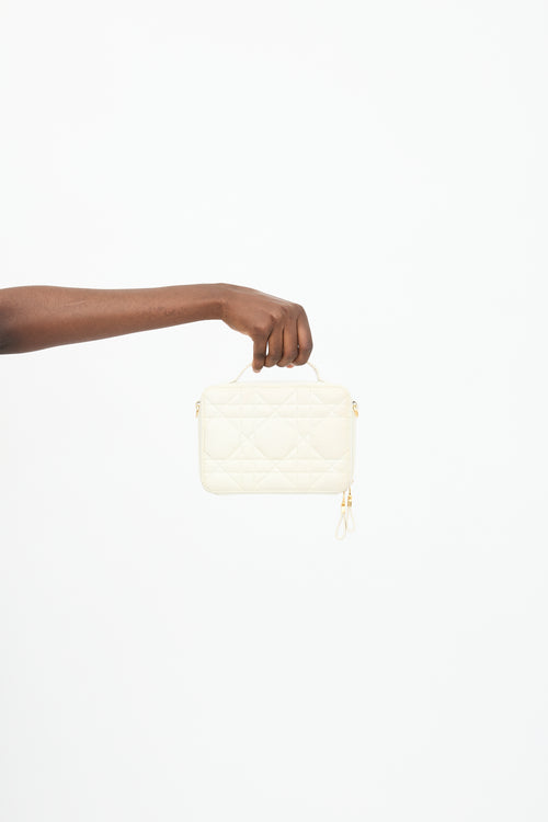 Dior Leather Caro Box Bag