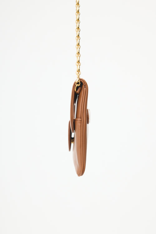 Dior 2021 Leather Medium Double Bag