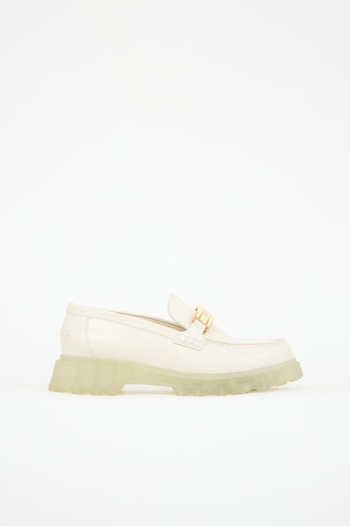 Dior Leather Code Loafer