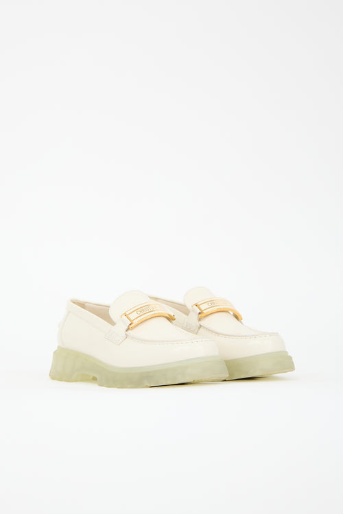 Dior Leather Code Loafer