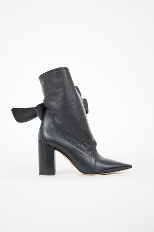 Dior Leather Huggy Boot
