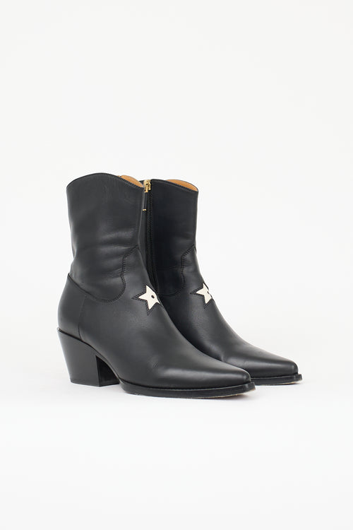 Dior Leather L.A. Star Boot