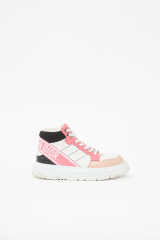 Dior Leather & Nylon D-Player Sneaker